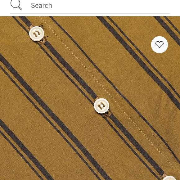 Jamie Haller Striped Button-Down Shirt Size P - Picture 8 of 14